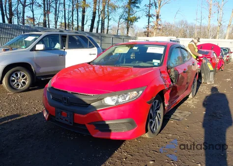 2018 Honda Civic Ex z USA, uszkodzony, nr VIN 2HGFC2F73JH577699